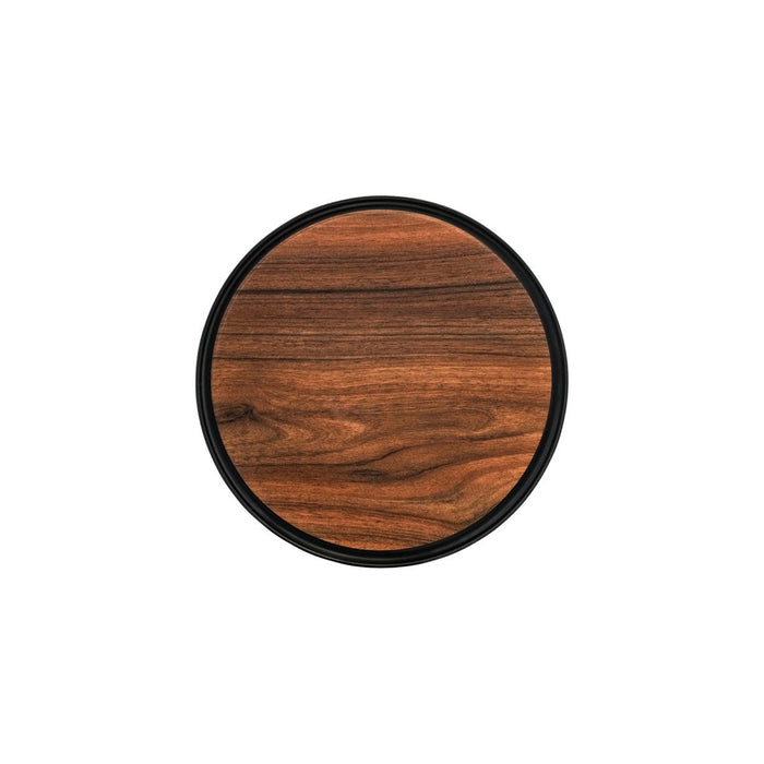 Zicco Melamine  CONTEMPO ROUND ANTI-SLIP TRAY DARK304x15