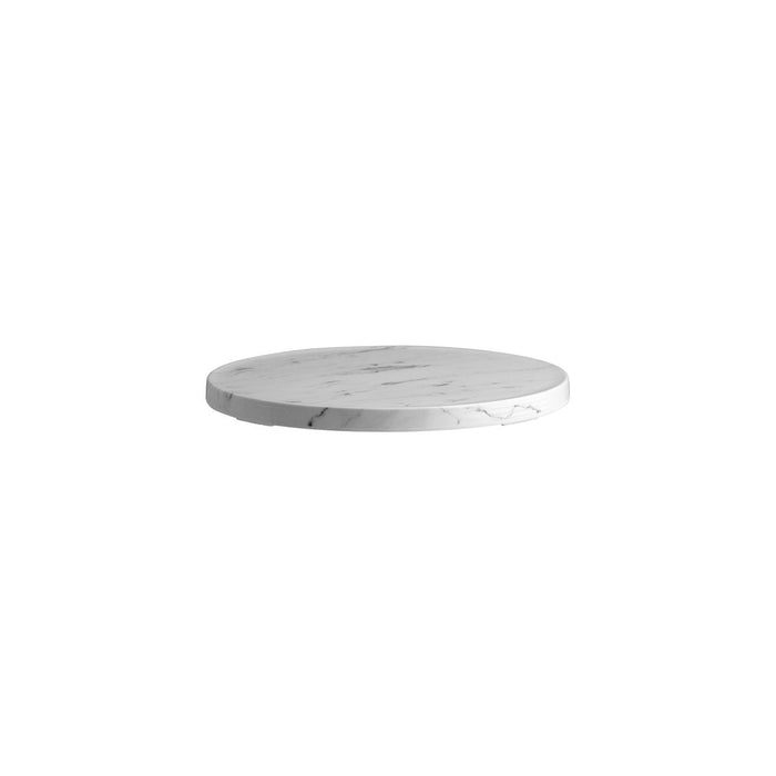 Zicco Melamine  FORM WHITE MARBLE ROUND BOARD 285x18mm