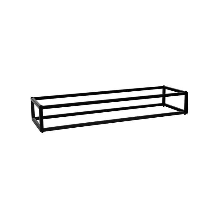 Zicco Melamine ZICCO FORM METAL BLACK STAND GN 2/4, 530x162x80mm