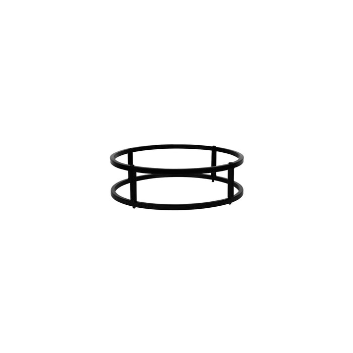 Zicco Melamine ZICCO FORM METAL BLACK STAND ROUND 285x80mm