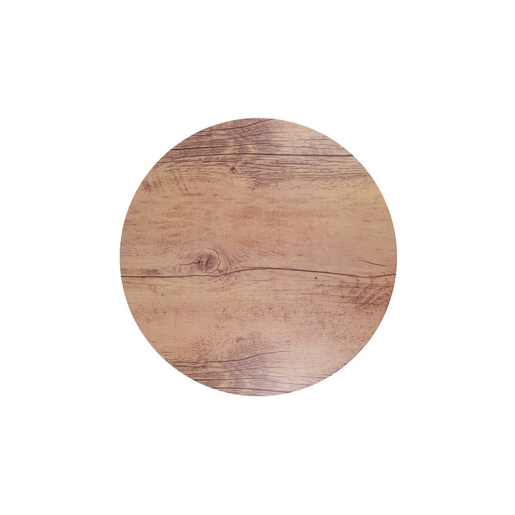 Chef Inox ROUND WOOD EFFECT MELAMINE OAK 310mm