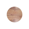 Chef Inox ROUND WOOD EFFECT MELAMINE OAK 310mm