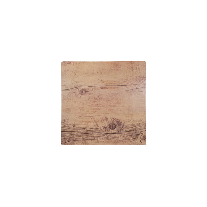 Chef Inox SQUARE WOOD EFFECT MELAMINE OAK 255x255mm