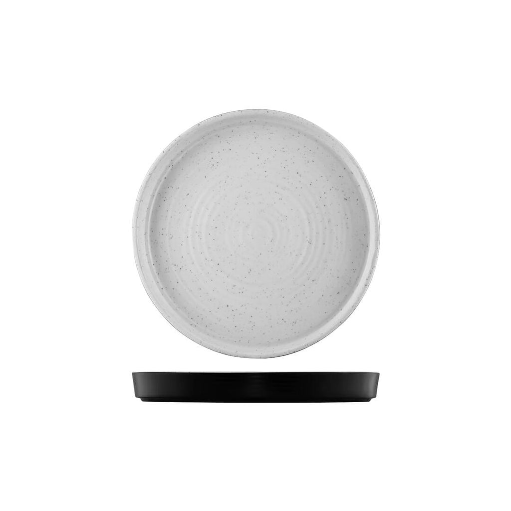 Cheforward INFUSE INFUSE PLATTER - 305mmØ  | 40mm H STONE NATURAL (Each)