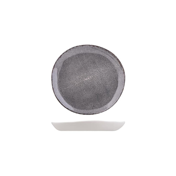 Fortessa BUBBLY BUBBLY ROUND PLATE-200mm Ø GREY (Each)