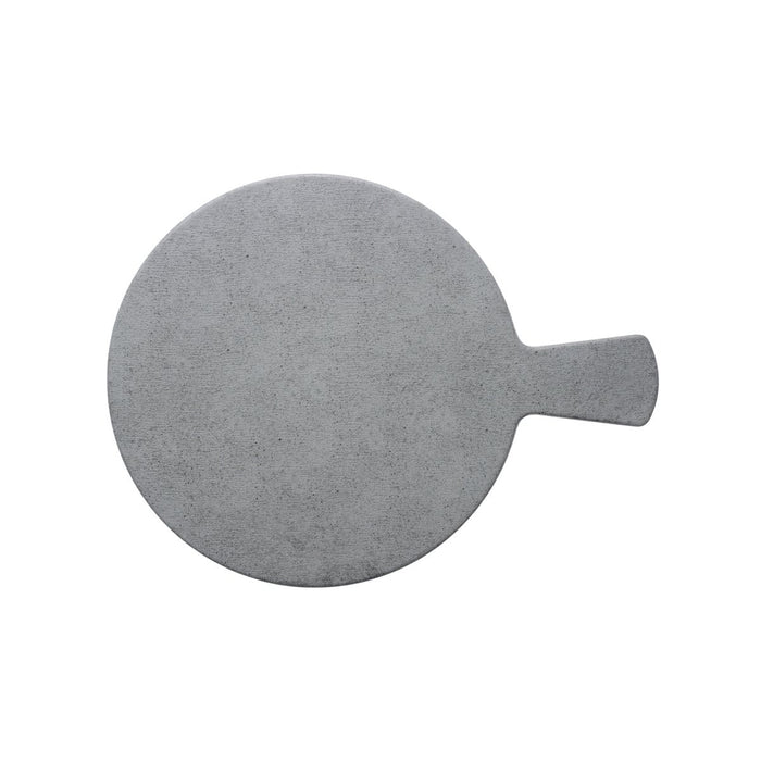 Chef Inox ROUND WITH HANDLE LIGHT GREY SLATE MELAMINE 372mm