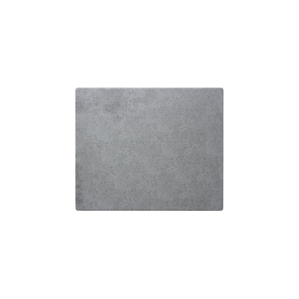 Chef Inox RECTANGLE LIGHT GREY SLATE MELAMINE 310x255mm