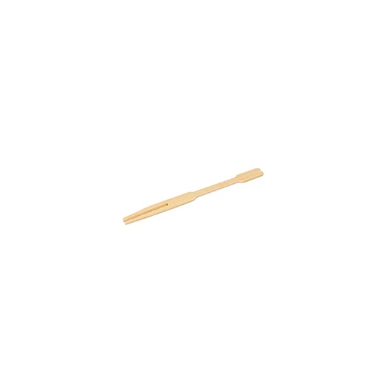 Design En Bouche  MINI BAMBOO FORK-90mm | 100pcs/Pack NATURAL (Pack)