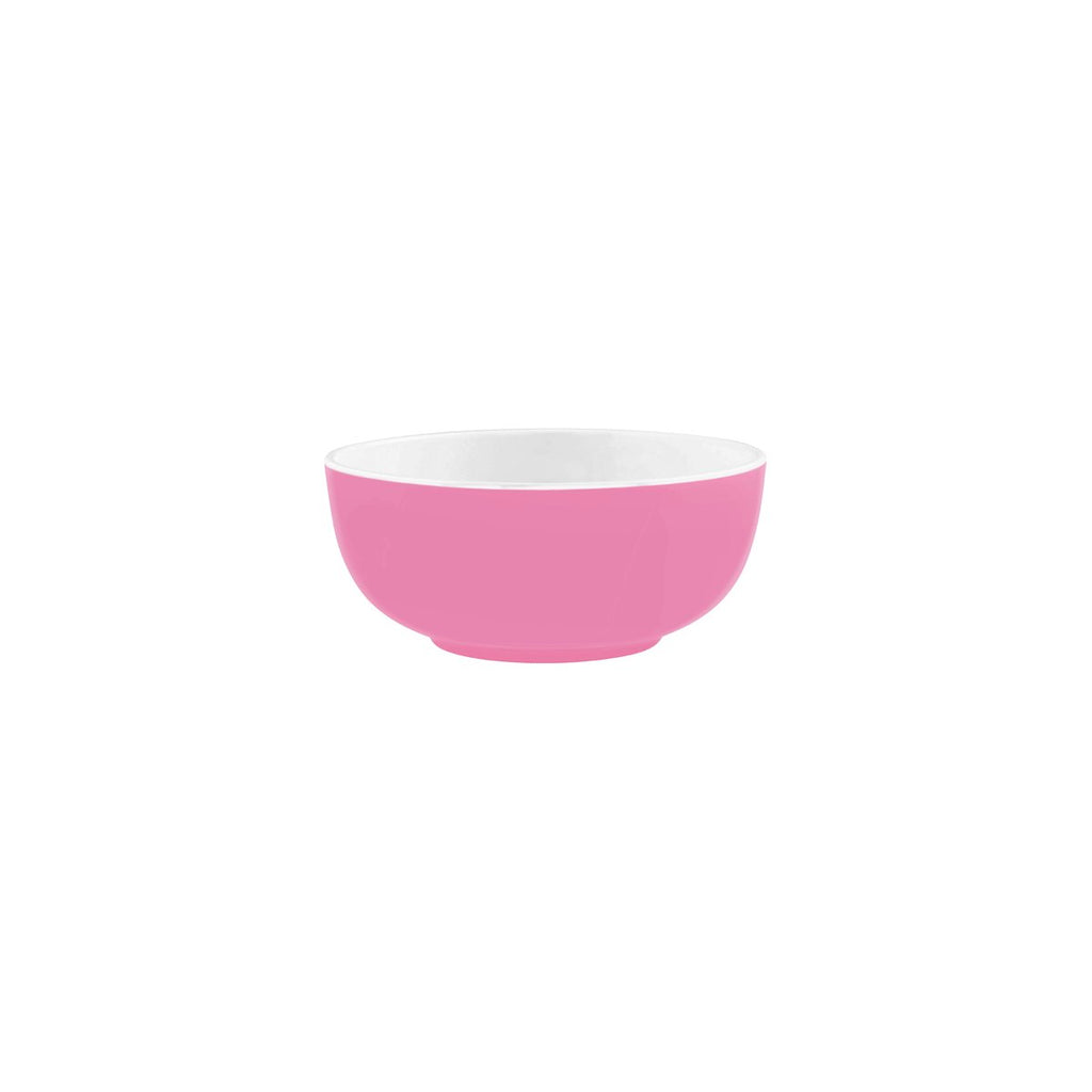 JAB JAB GELATO-PINK/WHITE ROUND BOWL 150x60mm (x6)