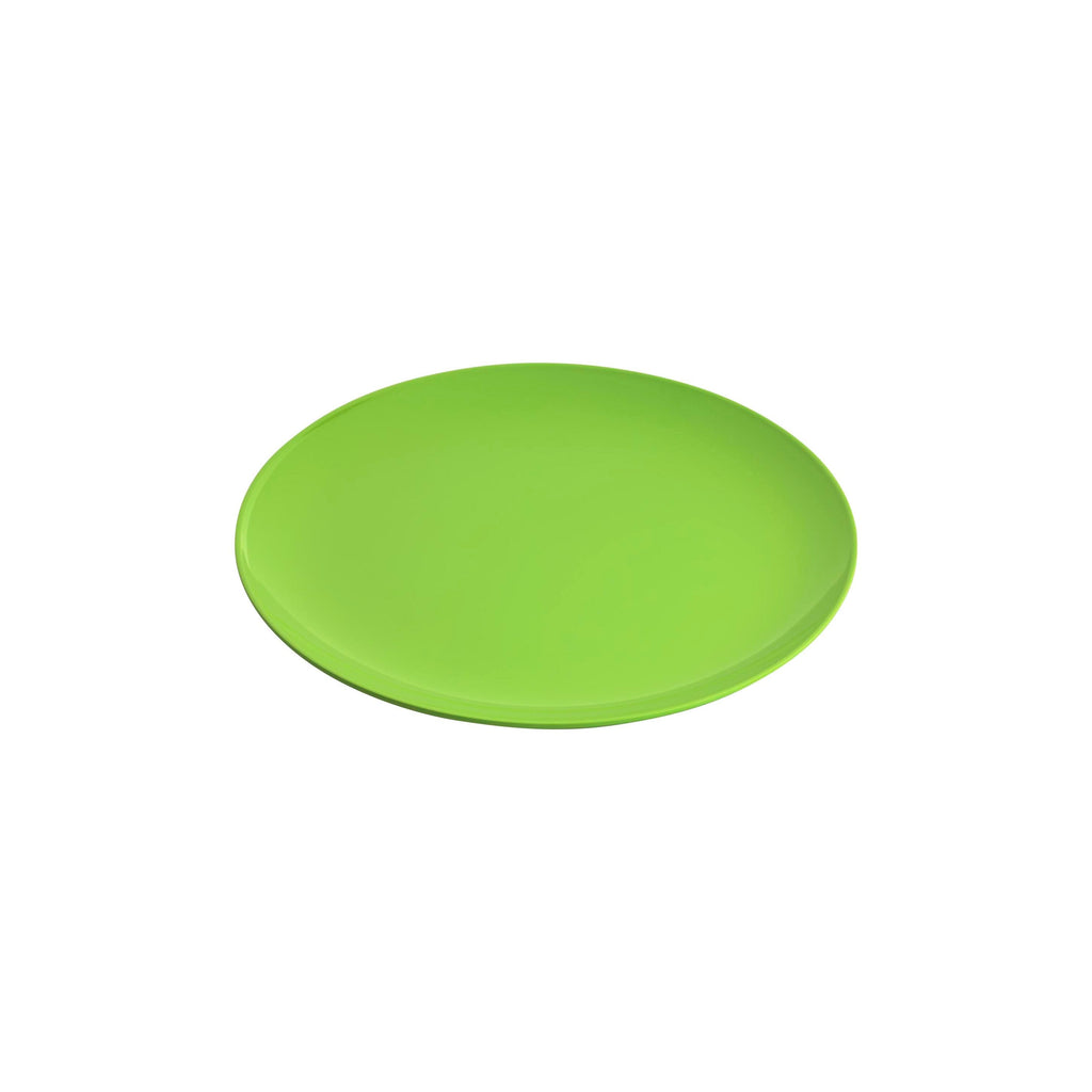 JAB GELATO-LIME GREEN ROUND PLATE COUPE 250mm (STS0854) (x12)