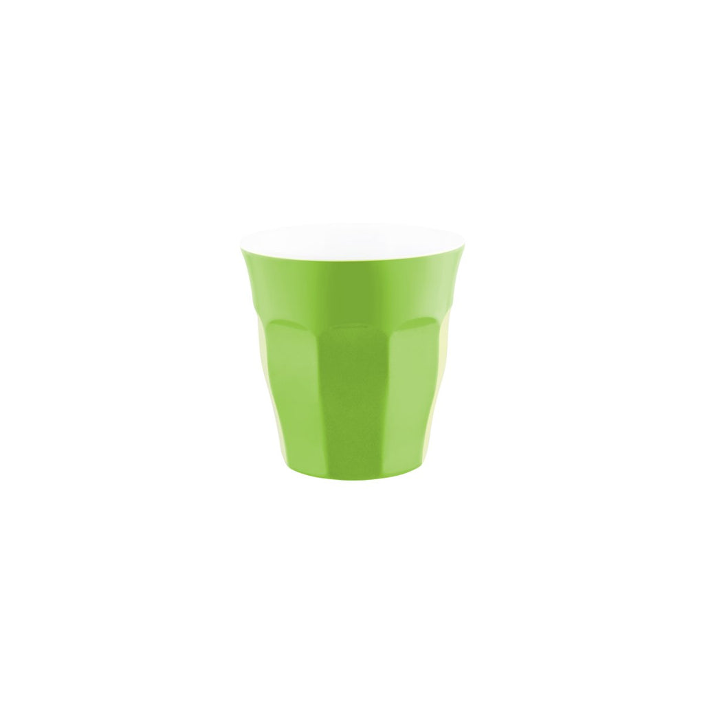 JAB JAB GELATO-LIME GREEN/WHITE TUMBLER 90mm 300ml (x12)