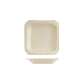 Design En Bouche  SQUARE PLATE-115x115mm | 10pcs/Pack BIO WOOD (Pack)