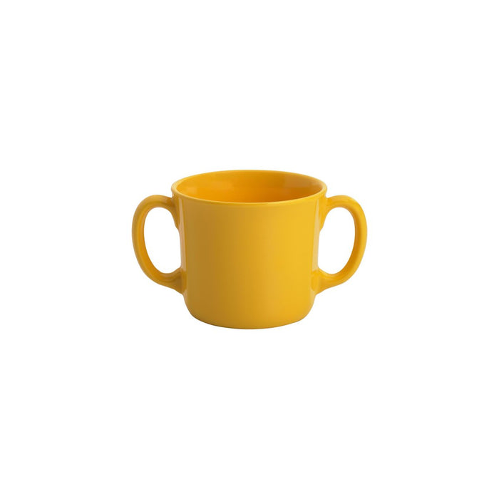 JAB GELATO CUP WITH 2 HANDLES YELLOW 250ml (x12)