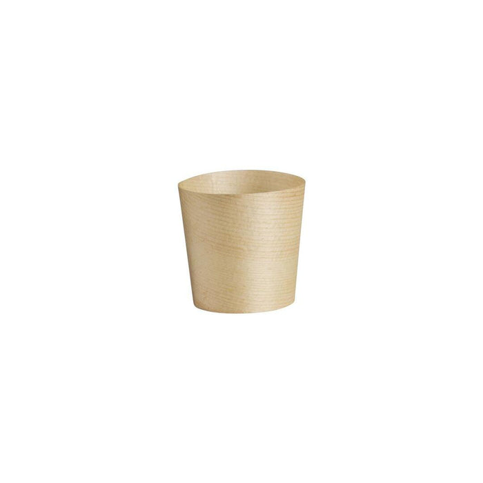 Design En Bouche  CUP-55x60mm | 50pcs/Pack BIO WOOD (Pack)