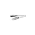 Trenton  COLOUR CODED TONG-S/S | 230mm WHITE PVC HANDLE (Each)