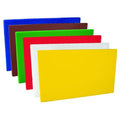 Trenton  CUTTING BOARD SET-PE | 380x510x19mm | 6pcs 1 OF EACH COLOUR (Set)