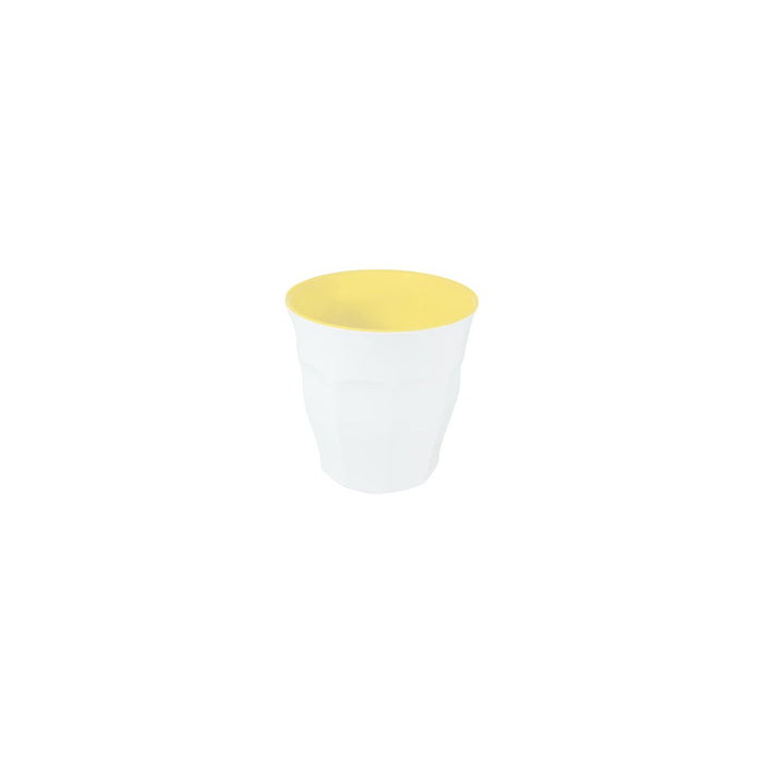 JAB JAB SORBET-LEMON/WHITE BODY ESPRESSO CUP 75mm 200ml (x12)