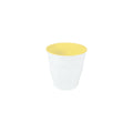 JAB JAB SORBET-LEMON/WHITE BODY TUMBLER 90mm 300ml (x6)