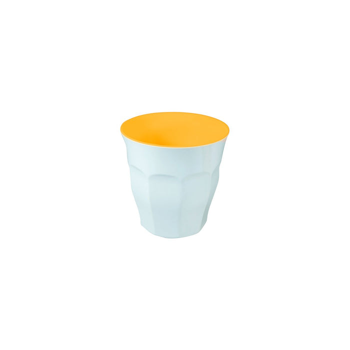 JAB JAB SORBET-MANGO/WHITE BODY TUMBLER 90mm 300ml (x6)