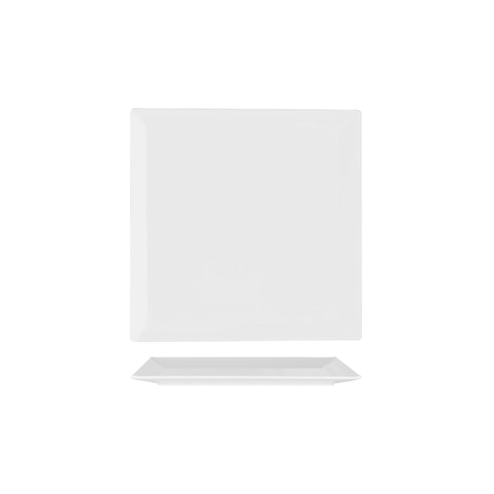 Superware SQUARE PLATE FLAT 250mm (x6)