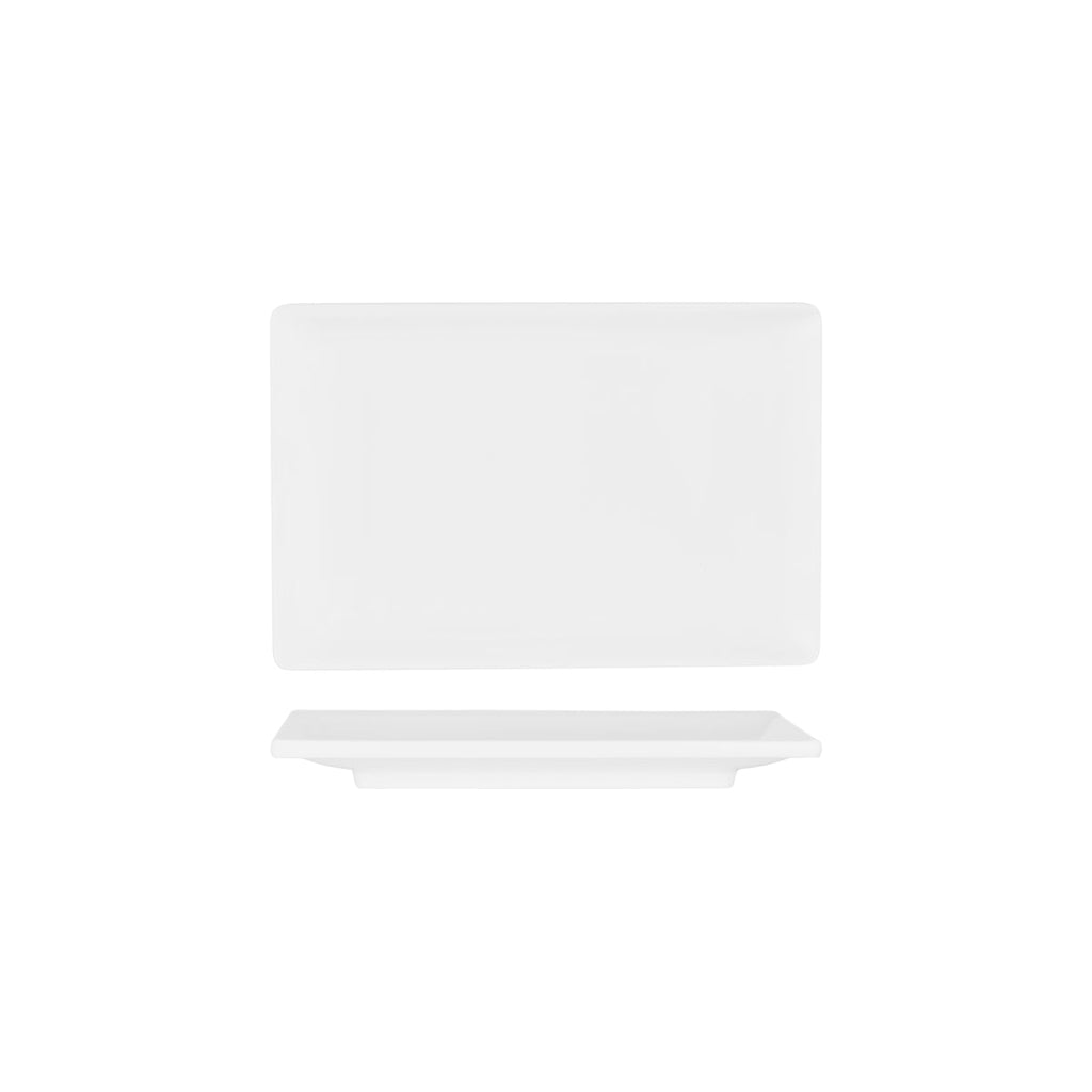 Superware SUSHI/RECT PLATE FOOTED 230x155mm (20150) (x6)