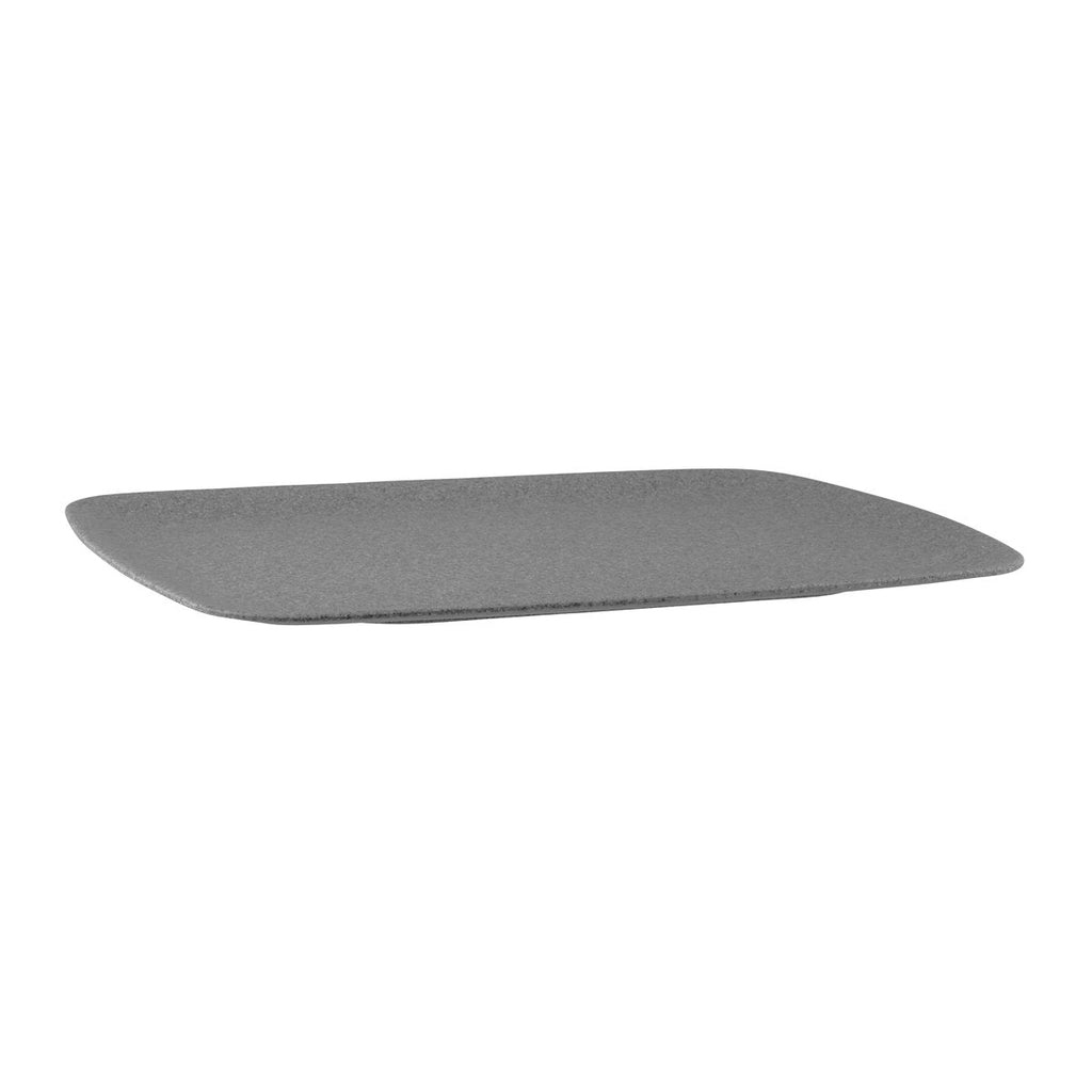 JAB JAB CONCRETE MATT RECTANGULAR TRAY COUPE 485x355x30mm (20187