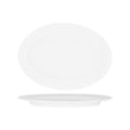 Superware OVAL PLATTER 360mm RIMMED WHITE (20124) (x12)