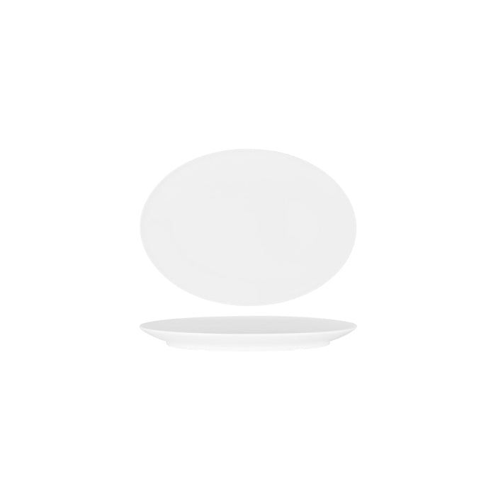 Superware OVAL PLATTER 200mm COUPE WHITE (x12)