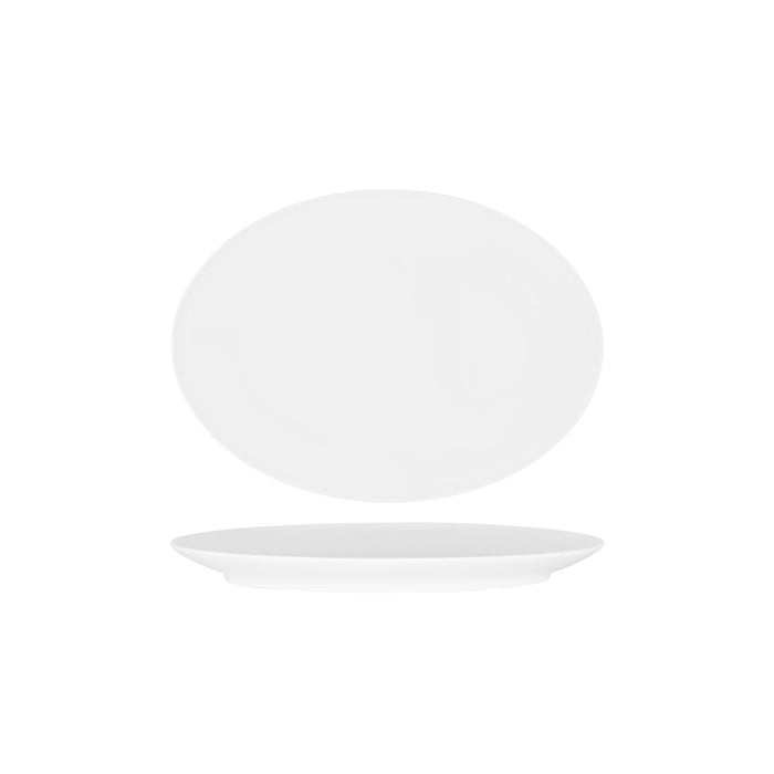 Superware OVAL PLATTER 270mm COUPE WHITE (x12)
