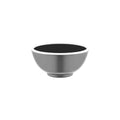 JAB JAB VINTAGE GREY/WHITE RIM ENAMEL LOOK ROUND BOWL 175x80mm (x6)