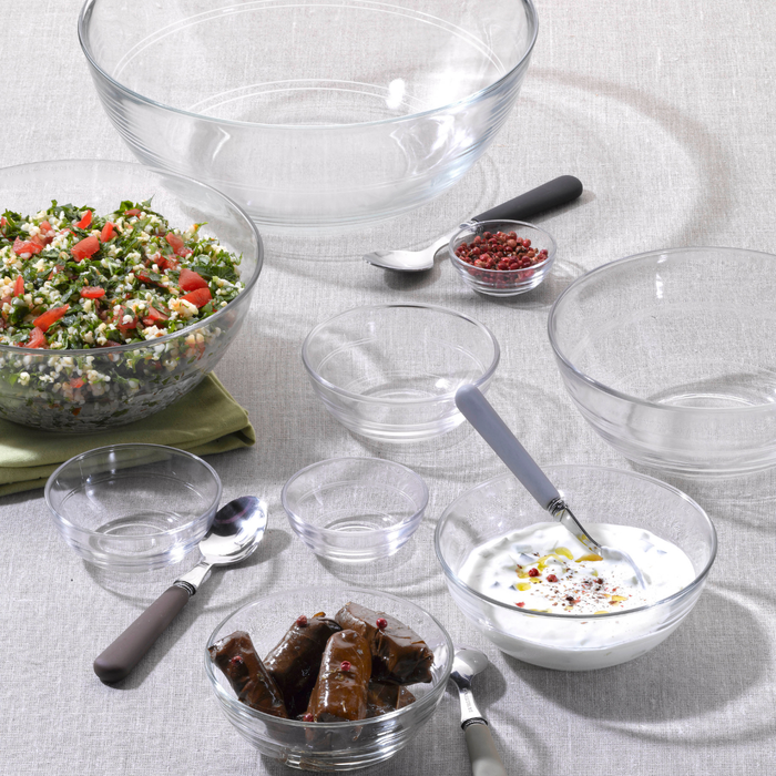 Duralex LYS-STACKABLE BOWL Mixing Bowl Stackable 120x49mm / 310ml (2024A) [Box of 12]