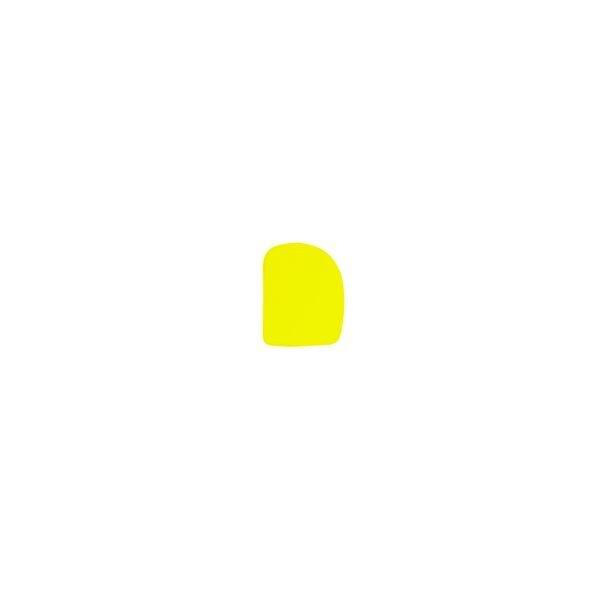 Trenton  PLASTIC DOUGH SCRAPER | CURVED | 120x85mm YELLOW (Each)