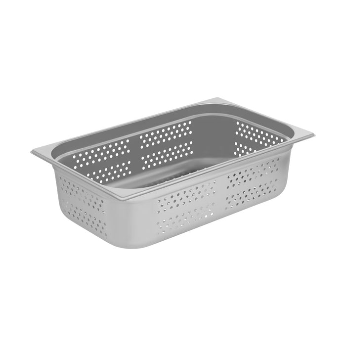 Chef Inox ANTI-JAM STEAM PAN-1/1 SIZE 150mm PERFORATED