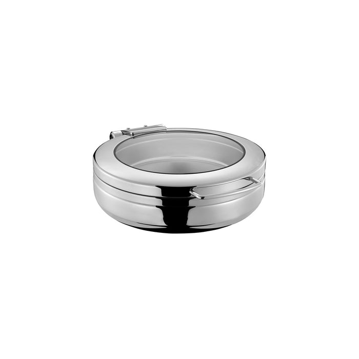 Chef Inox INDUCTION CHAFER-18/8, ROUND, LARGE W/GLASS LID