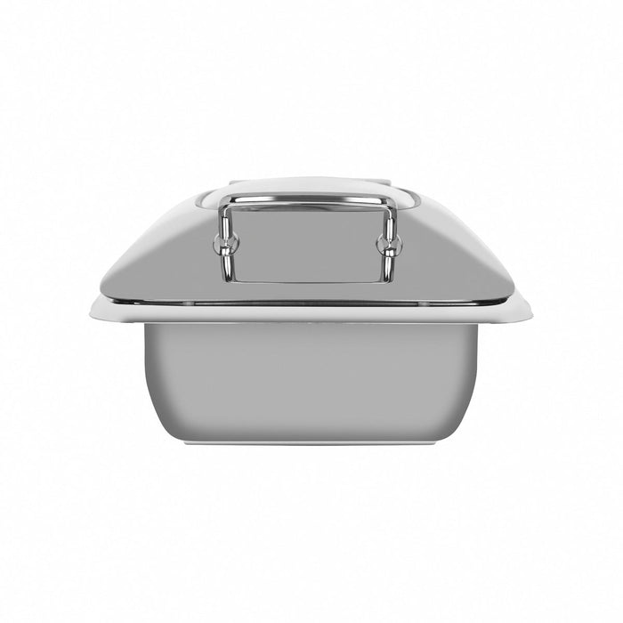 Chef Inox ULTRA CHAFER-Stainless Steel, RECT, 1/2 SIZE W/GLASS LID