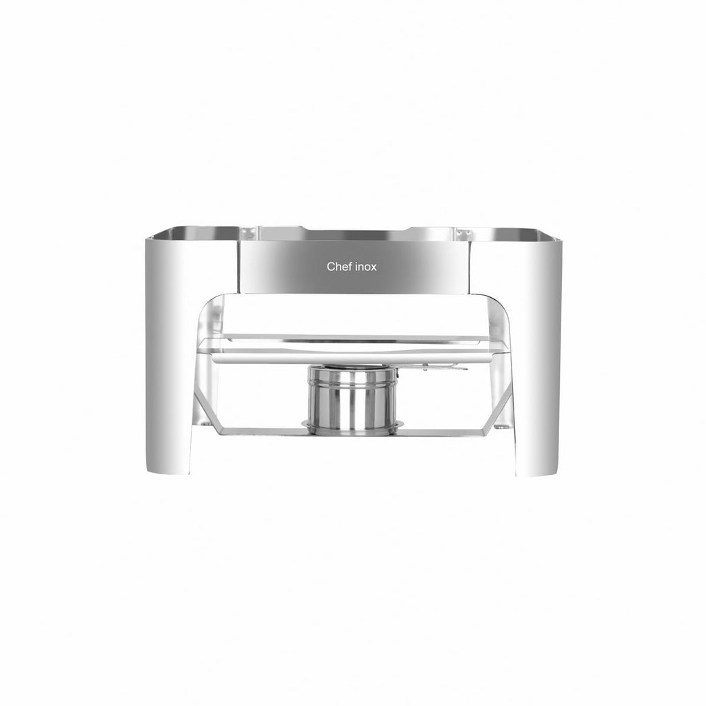Chef Inox ULTRA CHAFER STAND-Stainless Steel RECT 2/3 TO SUIT 54923