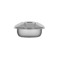 Chef Inox ULTRA CHAFER-18/8, ROUND, SMALL W/GLASS LID