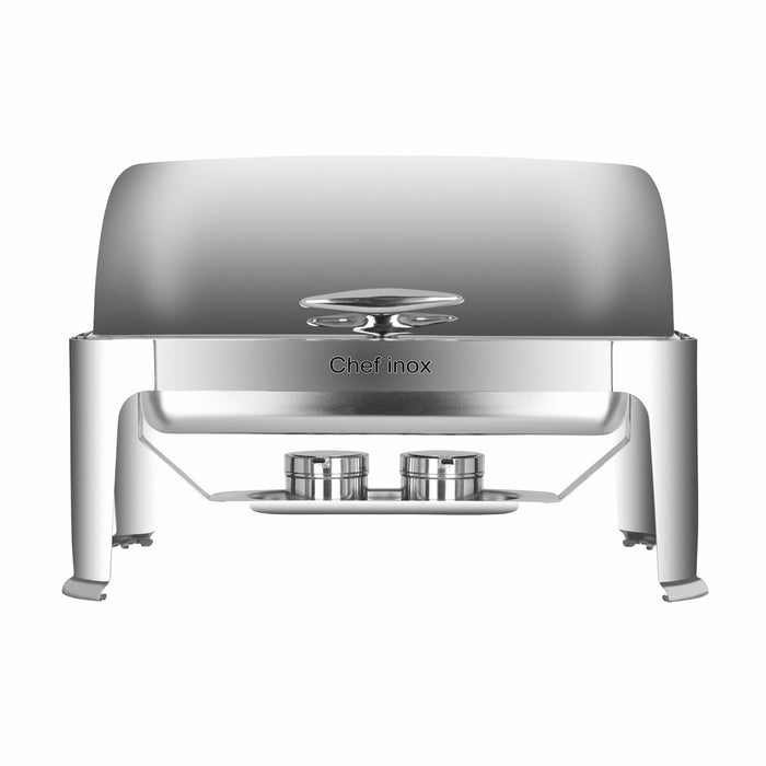 Chef Inox CHAFER-1/1 SIZE ROLL TOP Stainless Steel STACKABLE