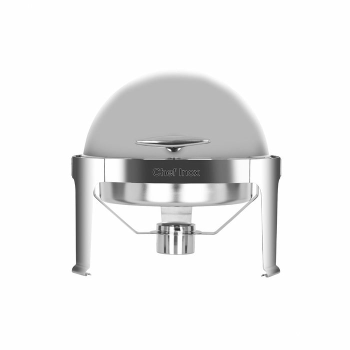 Chef Inox CHAFER-ROUND ROLLTOP Stainless Steel STACKABLE