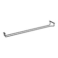 Trenton  GLASS HANGER-SINGLE ROW | 600mm BLACK (Each)
