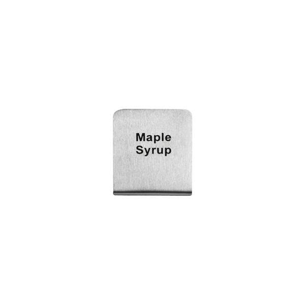 Trenton  BUFFET SIGN-S/S | MAPLE SYRUP  (Each)