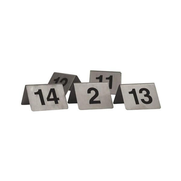 Trenton  TABLE NUMBER-S/S | A-FRAME | 50x50mm | SET 21-30  (Set)