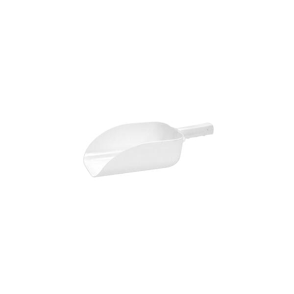 Trenton  SCOOP-PLASTIC | FLAT BOTTOM | 350mm L | 1900ml WHITE (Each)