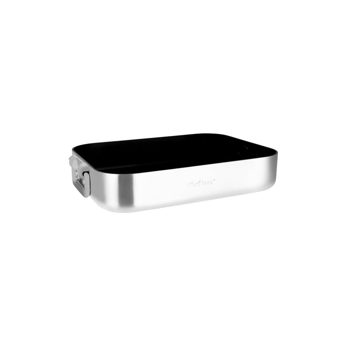 Chef Inox ROAST PAN-400x300x80  DROP HDL NON-STICK PROFILE