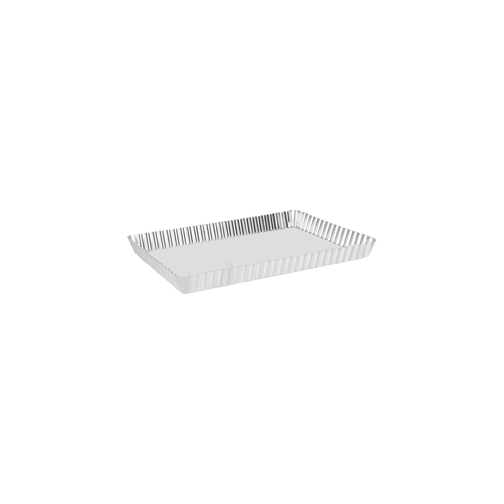 Guery QUICHE PAN-RECTANGULAR FLUTED 300x210x25mm LOOSE BASE