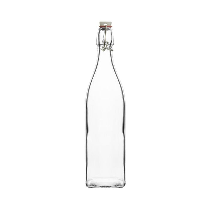 Trenton  GLASS BOTTLE-SQUARE | 1.0lt  (Each)