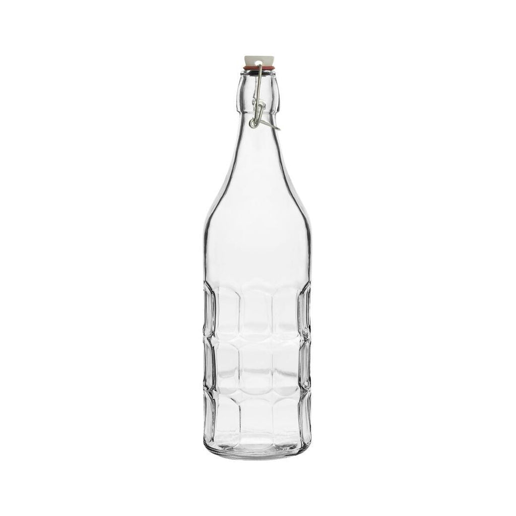 Trenton  GLASS BOTTLE-PANELLED | 1.0lt  (Each)