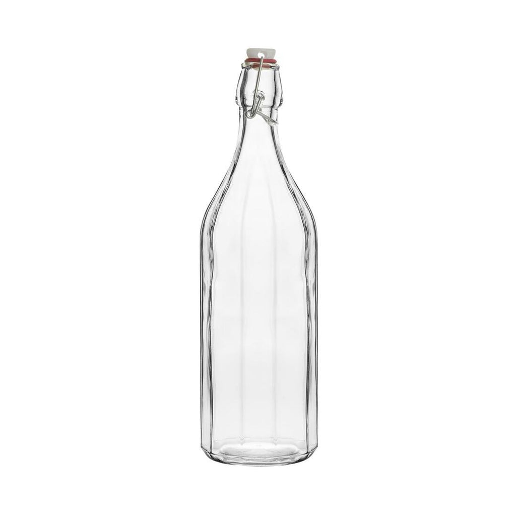 Trenton  GLASS BOTTLE-PANELLED | ROUND | 1.0lt  (Each)