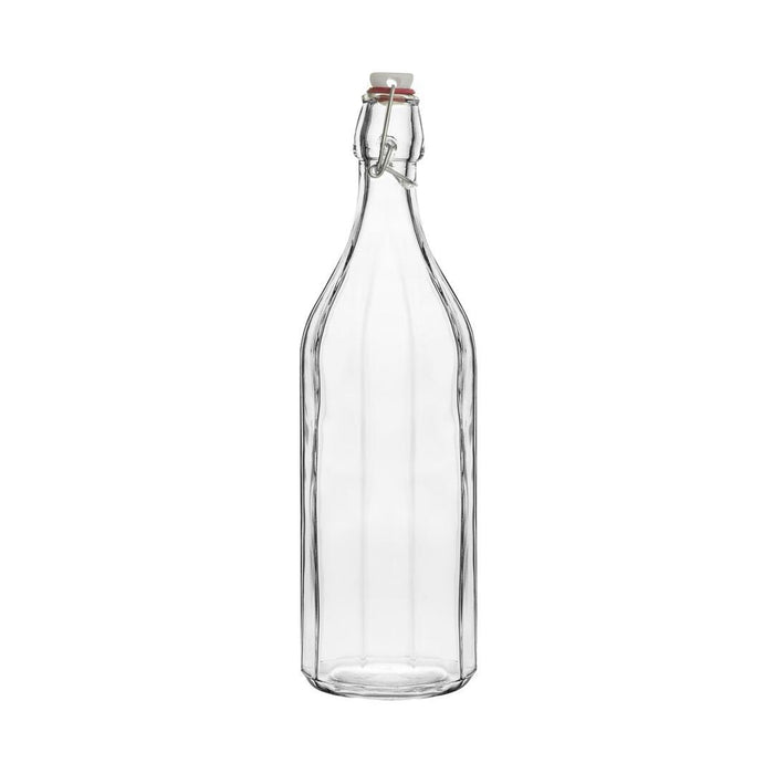 Trenton  GLASS BOTTLE-PANELLED | ROUND | 1.0lt  (Each)