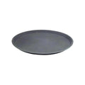 Cater-Rax  ROUND FIBRE GLASS TRAY-NON-SLIP | 350mm | 14" BLACK (Each)